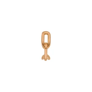 Silber Earcuff, CHAIN, Rosegold-LEAF Best