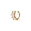 Silber Earcuff, ICE CUBE, Rosegold-LEAF Clearance