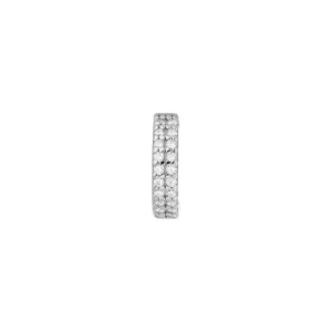 Silber Earcuff, Zirkonia-LEAF Clearance