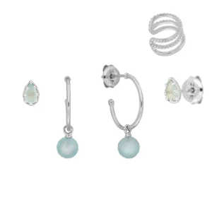 Silber Earring Mix "Ocean Dream"-LEAF Fashion