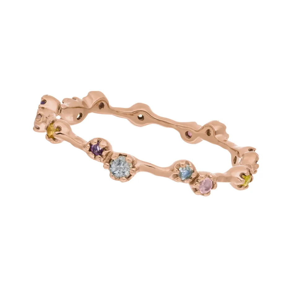 silber_ring_eternity_gems_0-2.webp Silber Ring, Eternity Gems, Rosegold-LEAF Clearance