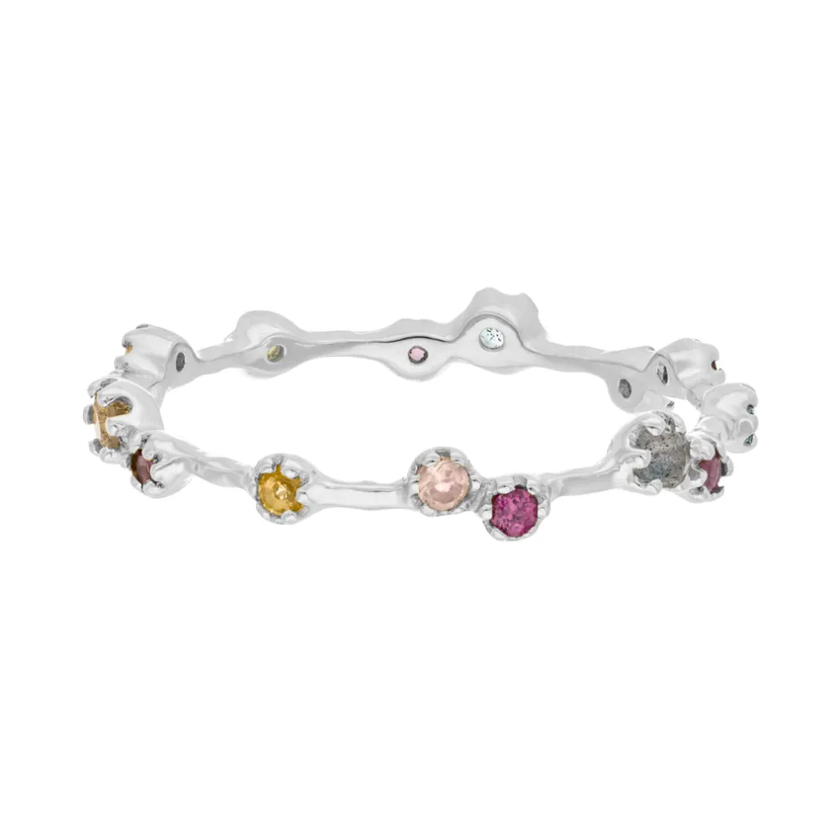 silber_ring_eternity_gems_1.webp Silber Ring, Eternity Gems-LEAF Outlet