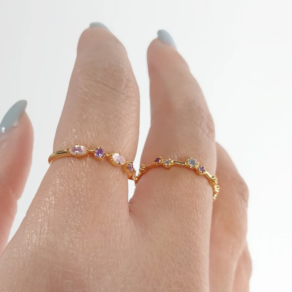 silber_ring_eternity_gems_5-2.webp Silber Ring, Eternity Gems, Rosegold-LEAF Clearance