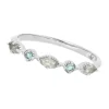 Silber Ring, Oval Gems, Labradorit-LEAF Fashion