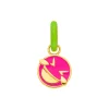 Single Creole "LOL" EMOJI, 18 K Gelbgold vergoldet-LEAF Online