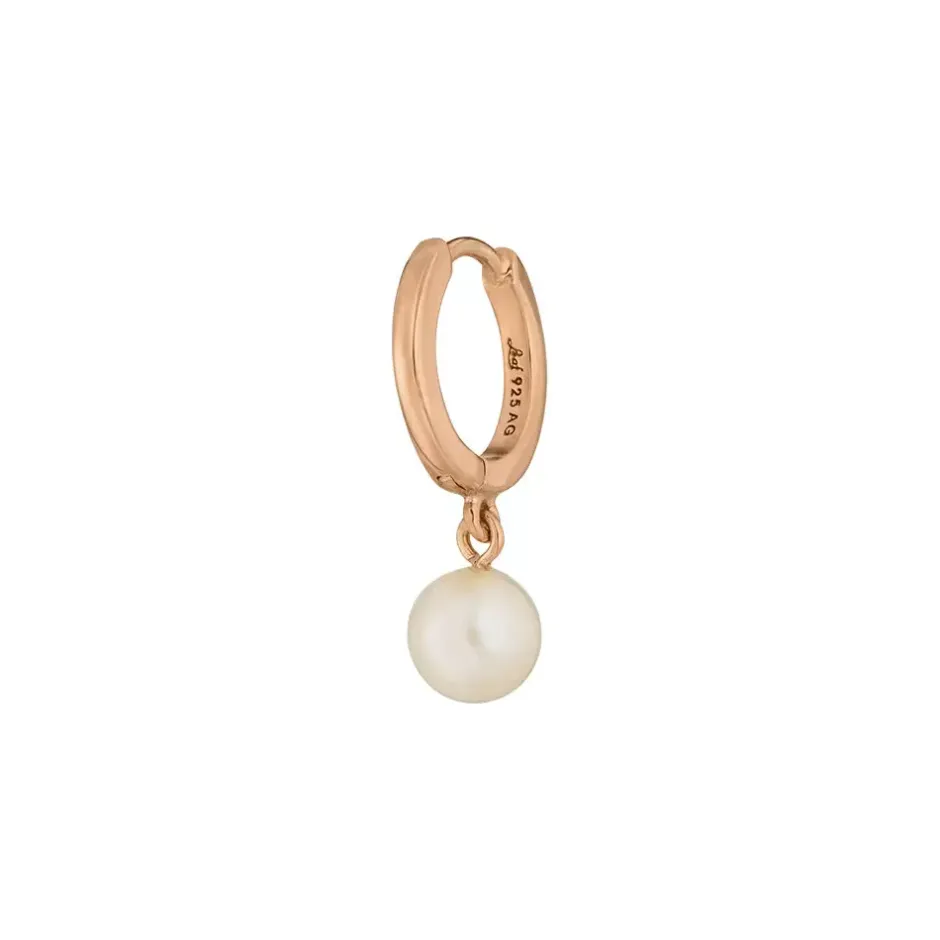 single_creole_pearl__k_ro_0.webp Single Creole PEARL, 18 K Rosegold vergoldet-LEAF Discount