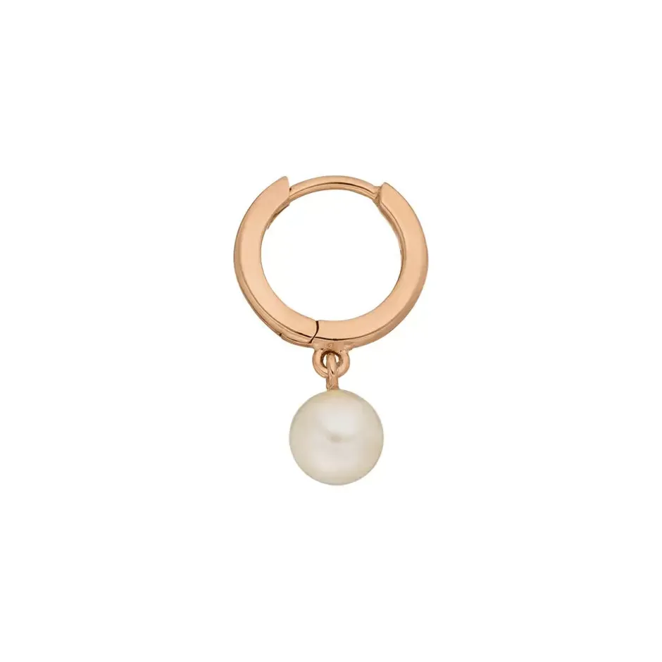 single_creole_pearl__k_ro_2.webp Single Creole PEARL, 18 K Rosegold vergoldet-LEAF Discount