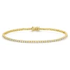 Tennisarmband mit Diamanten, 18 Karat Gelbgold, 1.99ct-LEAF Fashion