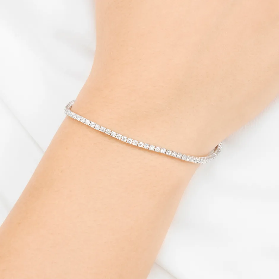 tennisarmband_mit_diamant_2-3.webp Tennisarmband mit Diamanten, 18 Karat Weißgold, 1.99ct-LEAF Best