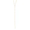 Y-Halskette Flying Pearls, 18 Karat Gelbgold vergoldet-LEAF Outlet