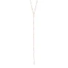 Y-Halskette Flying Pearls, 18 Karat Rosegold vergoldet-LEAF Outlet