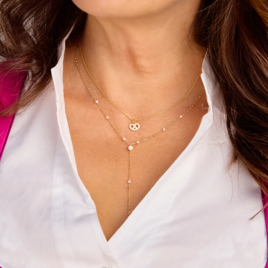 yhalskette_flying_pearls__3-2.webp Y-Halskette Flying Pearls, 18 Karat Rosegold vergoldet-LEAF Outlet